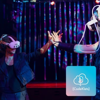 Mila en Sammy over ontwikkelingen op VR-gebied, met een vleugje AI